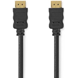 NEDIS High Speed HDMI 2.0 kabel s ethernetem/ 4K@60Hz/ zlacené konektory HDMI-HDMI/ černý/ bulk/ 7,5m