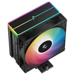 DEEPCOOL chladič AG400 ARGB V2 / 120mm fan ARGB / 4x heatpipes / PWM / pro Intel i AMD / černý