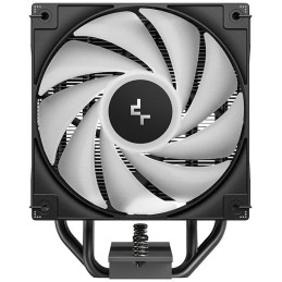 DEEPCOOL chladič AG400 ARGB V2 / 120mm fan ARGB / 4x heatpipes / PWM / pro Intel i AMD / černý