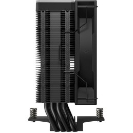 DEEPCOOL chladič AG400 ARGB V2 / 120mm fan ARGB / 4x heatpipes / PWM / pro Intel i AMD / černý