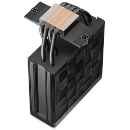 DEEPCOOL chladič AG400 ARGB V2 / 120mm fan ARGB / 4x heatpipes / PWM / pro Intel i AMD / černý