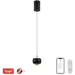 IMMAX NEO DORMINE SMART stahovací bodové svítidlo, černé matné, Zigbee 3.0, TUYA