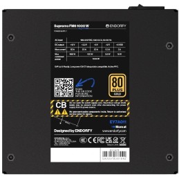 Endorfy zdroj Supremo FM6 Gold 1000W / ATX3.1 / 120mm / modulární / 80 Plus Gold
