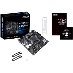 ASUS PRIME A520M-K / A520 / AM4 / 2x DIMM / M.2 / D-Sub / HDMI / mATX