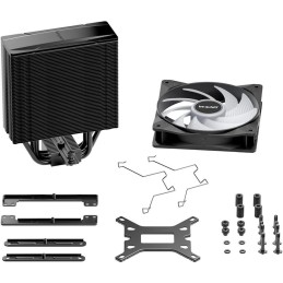 Be quiet! chladič CPU PURE ROCK 3 LX / 120mm PWM ARGB fan / 4xheatpipe / stříbrný