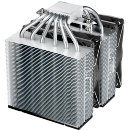 Be quiet! chladič CPU PURE ROCK PRO 3 / 2x120mm PWM fan / 6xheatpipe / stříbrný