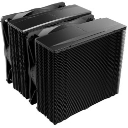 Be quiet! chladič CPU PURE ROCK PRO 3 Black / 2x120mm PWM fan / 6xheatpipe / černý
