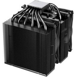 Be quiet! chladič CPU PURE ROCK PRO 3 Black / 2x120mm PWM fan / 6xheatpipe / černý
