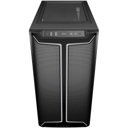 Be quiet! skříň PURE BASE 501DX / ATX / 3x140mm PWM fan / ARGB LED pásek / USB3.2 / temperované sklo / černá