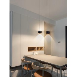 IMMAX NEO DORMINE SMART stahovací bodové svítidlo, černé matné, Zigbee 3.0, TUYA