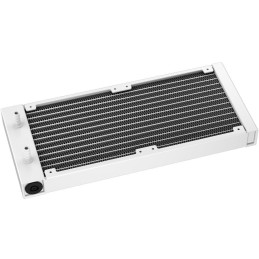 DEEPCOOL vodní chladič LE240 V2/ 2x120 PWM ARGB fan / displej / bílý