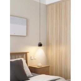 IMMAX NEO DORMINE SMART stahovací bodové svítidlo, perlově černé, Zigbee 3.0, TUYA