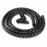 FELLOWES Cablezip Kabelorganisator und -schutz / Durchmesser 20 mm / Länge 2 m / schwarz