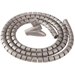 FELLOWES Cablezip organizér a chránič kabeláže/ průměr 20 mm/ délka 2 m/ stříbrný