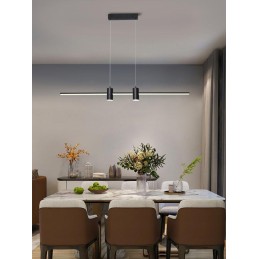 IMMAX NEO LITE ESTRELAS SMART závěsné svítidlo černé s podporou BEACON, Wi-Fi, TUYA