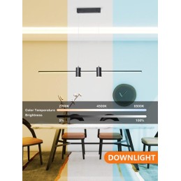 IMMAX NEO LITE ESTRELAS SMART závěsné svítidlo černé s podporou BEACON, Wi-Fi, TUYA