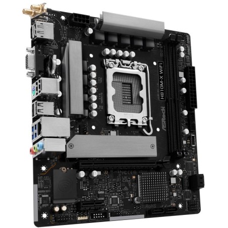 ASRock H810M-X WIFI / Intel H810 / LGA1851 / 2x DDR5 / M.2 / VGA / HDMI / DP / WiFi / mATX
