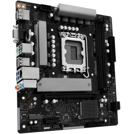 ASRock H810M-X / Intel H810 / LGA1851 / 2x DDR5 / M.2 / VGA / HDMI / DP / mATX