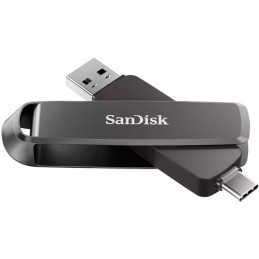 SanDisk Extreme PRO Dual Drive 1TB / USB Type-C + USB Type-A / USB 3.2 Gen 1 / kov / černá