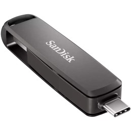 SanDisk Extreme PRO Dual Drive 1TB / USB Type-C + USB Type-A / USB 3.2 Gen 1 / kov / černá