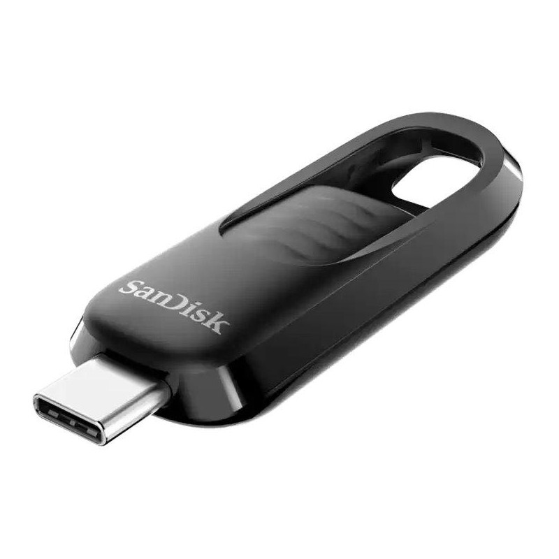 SanDisk Ultra Slider USB Type-C 128GB  / USB Type-C / USB 3.2 Gen 1 / Zasouvací konektor