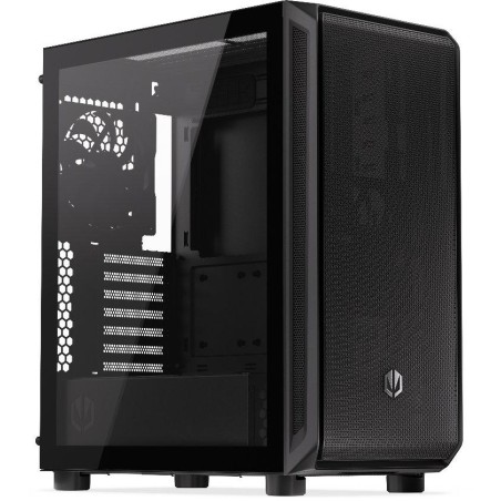 Endorfy skříň Arx 500 Core / ATX / 2 x 140mm fan (až 7 fans) / 2xUSB-A / USB-C / tvrzené sklo  / mesh panel /  černá