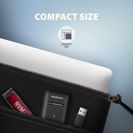 AXAGON USB-A adaptér pro připojení M.2 NVMe SSD / ADM2-AM / USB-A / USB 3.2 Gen2 / USB-A kabel 10cm