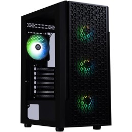 BitFenix skříň Proton / ATX / 4x120 mms FRGB fan / USB 3.0 / 2xUSB 2.0 / tvrzené sklo / černá