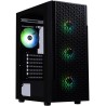 BitFenix skříň Proton / ATX / 4x120 mms FRGB fan / USB 3.0 / 2xUSB 2.0 / tvrzené sklo / černá