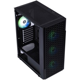 BitFenix skříň Proton / ATX / 4x120 mms FRGB fan / USB 3.0 / 2xUSB 2.0 / tvrzené sklo / černá