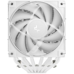 DEEPCOOL chladič AG620 WH ARGB V2 / 2x 120mm fan / 6x heatpipes / PWM / pro Intel i AMD / bílý