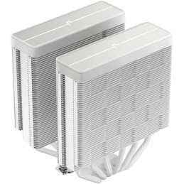 DEEPCOOL chladič AG620 WH ARGB V2 / 2x 120mm fan / 6x heatpipes / PWM / pro Intel i AMD / bílý