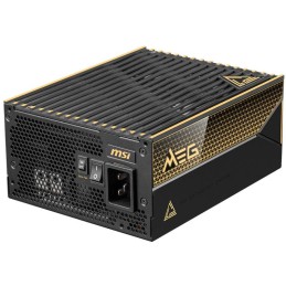 MSI zdroj MEG Ai1600T PCIE5/ 1600W/ ATX3.1/ akt. PFC/ 12 let celk. záruka/ 135mm fan/ modulární kabeláž/ 80PLUS Titanium