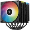DEEPCOOL chladič AG620 BK ARGB V2 / 2x 120mm fan / 6x heatpipes / PWM / pre Intel aj AMD / čierny