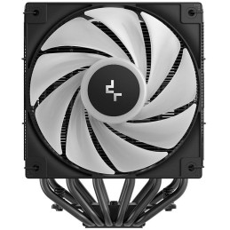 DEEPCOOL chladič AG620 BK ARGB V2 / 2x 120mm fan / 6x heatpipes / PWM / pro Intel i AMD / černý