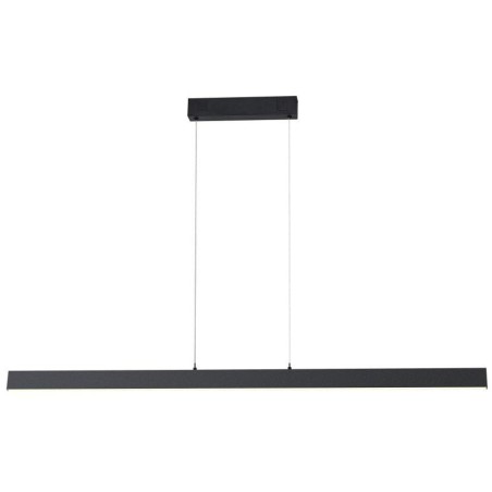 IMMAX NEO LITE TRIANGOLO SMART závěsné svítidlo černé 125cm 28W s BEACON, Wi-Fi, TUYA