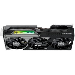 ASROCK AMD Radeon RX 9070 XT Steel Legend Dark 16GB / 16GB GDDR6 / PCI-E / HDMI / 3x DP / černá