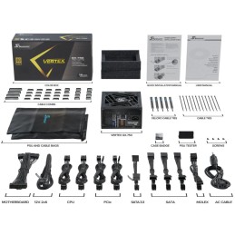 SEASONIC zdroj VERTEX GX-750 Gold / 750W / ATX3.1 / 135mm fan / 80PLUS Gold