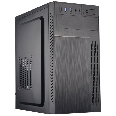 EUROCASE MidT ML M6-505B / mATX / bez zdroje / 2x USB 3.0 / černá