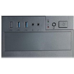 EUROCASE MidT ML M6-505B / mATX / bez zdroje / 2x USB 3.0 / černá