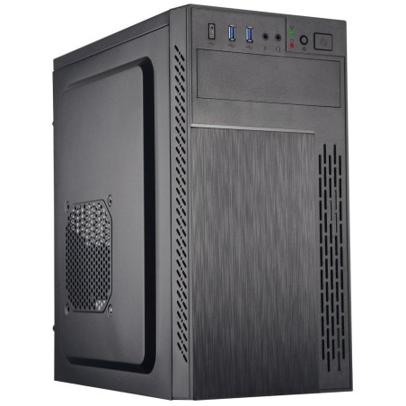 EUROCASE MidT ML M6-505B / mATX / bez zdroje / 2x USB 3.0 / USB-C / černá