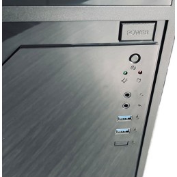 EUROCASE MidT ML M6-590B / mATX / bez zdroje / 2x USB 3.0 / černá