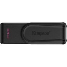 KINGSTON DataTraveler EXODIA S 64GB / USB 3.2 Gen1 / černá + černá