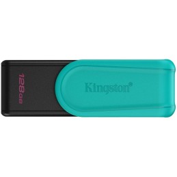 KINGSTON DataTraveler EXODIA S 128GB / USB 3.2 Gen1 / černá + tyrkysová