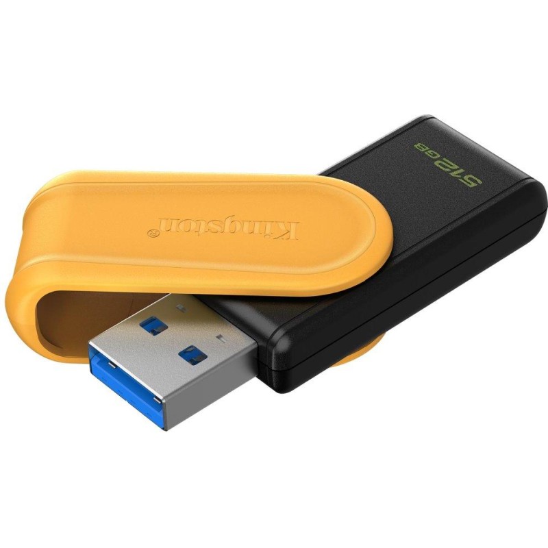KINGSTON DataTraveler EXODIA S 512GB / USB 3.2 Gen1 / černá + oranžová