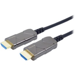 PremiumCord Ultra High Speed HDMI 2.1 optický fiber kabel 8K@60Hz,zlacené 15m