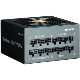 Zalman zdroj ZM750-TMX2 SE/ 750W / ATX3.1 / active PFC / modulární / 80 Plus Gold