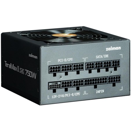 Zalman zdroj ZM750-TMX2 SE/ 750W / ATX3.1 / active PFC / modulární / 80 Plus Gold