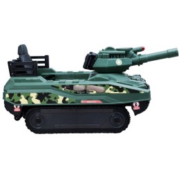 BLUETOUCH elektrický dětský tank/ rychlost 4 km/h/ provozní doba 45 min/ zelený