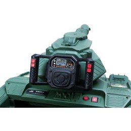BLUETOUCH elektrický dětský tank/ rychlost 4 km/h/ provozní doba 45 min/ zelený